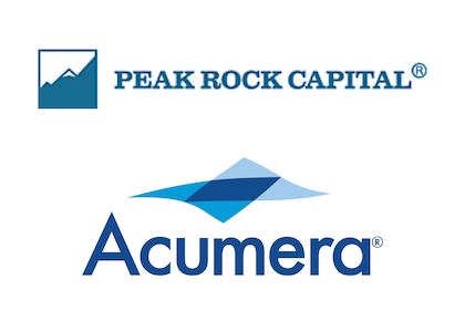 Acumera enters into strategic relationship with an affiliate of Peak Rock Capital